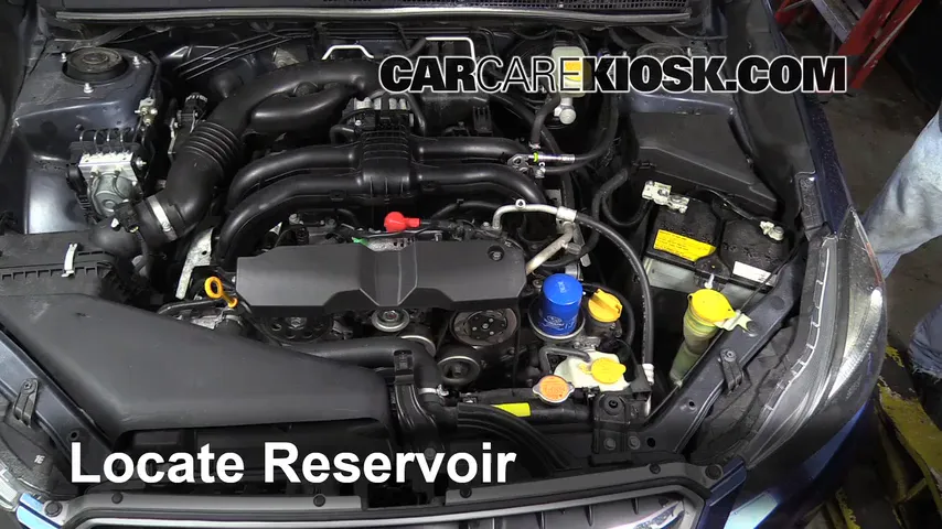 2012 Subaru Impreza 2.0L 4 Cyl. Wagon Windshield Washer Fluid